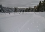 Sci di fondo e racchette da neve attorno Nova Ponente