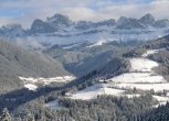 Blick auf den Rosengarten